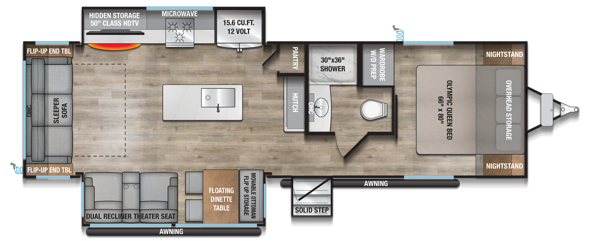 2027 ALLIANCE 298RL - Floorplan 1