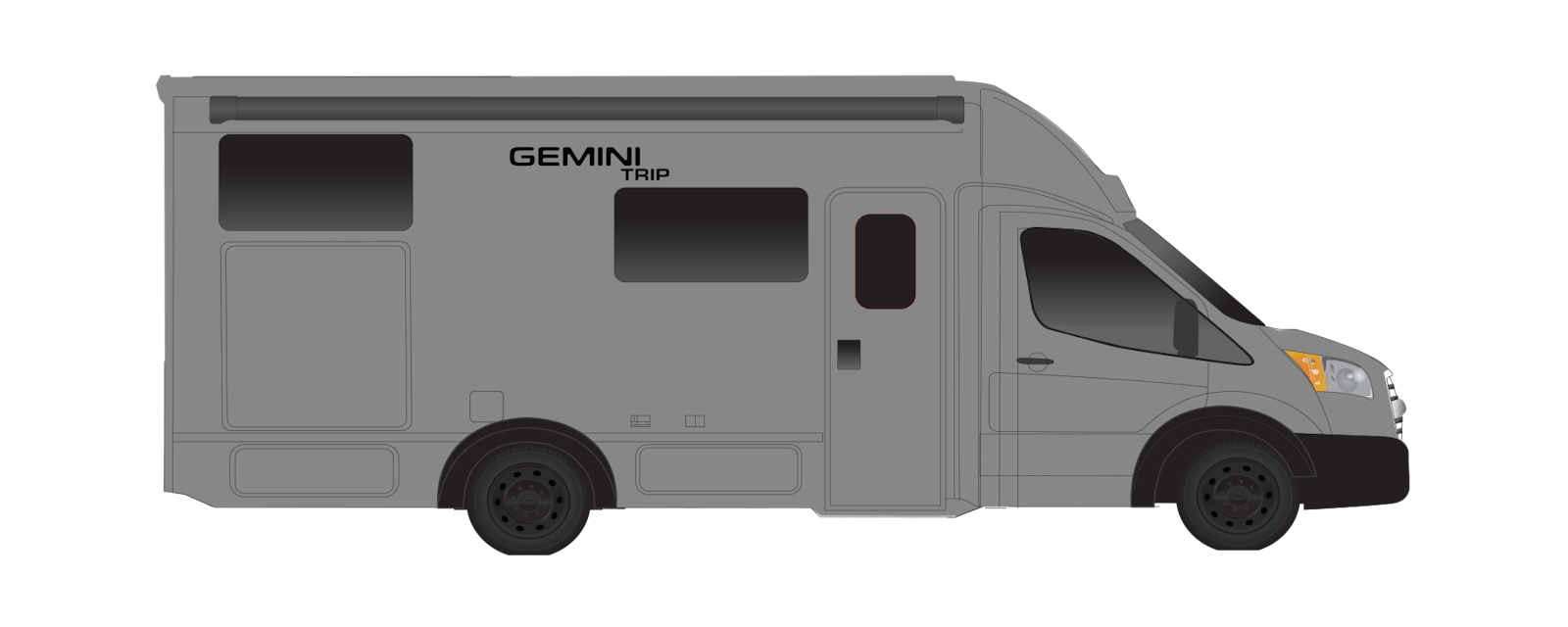 2027 Thor Motor Coach Gemini AWD 24JG - Stock Image 9