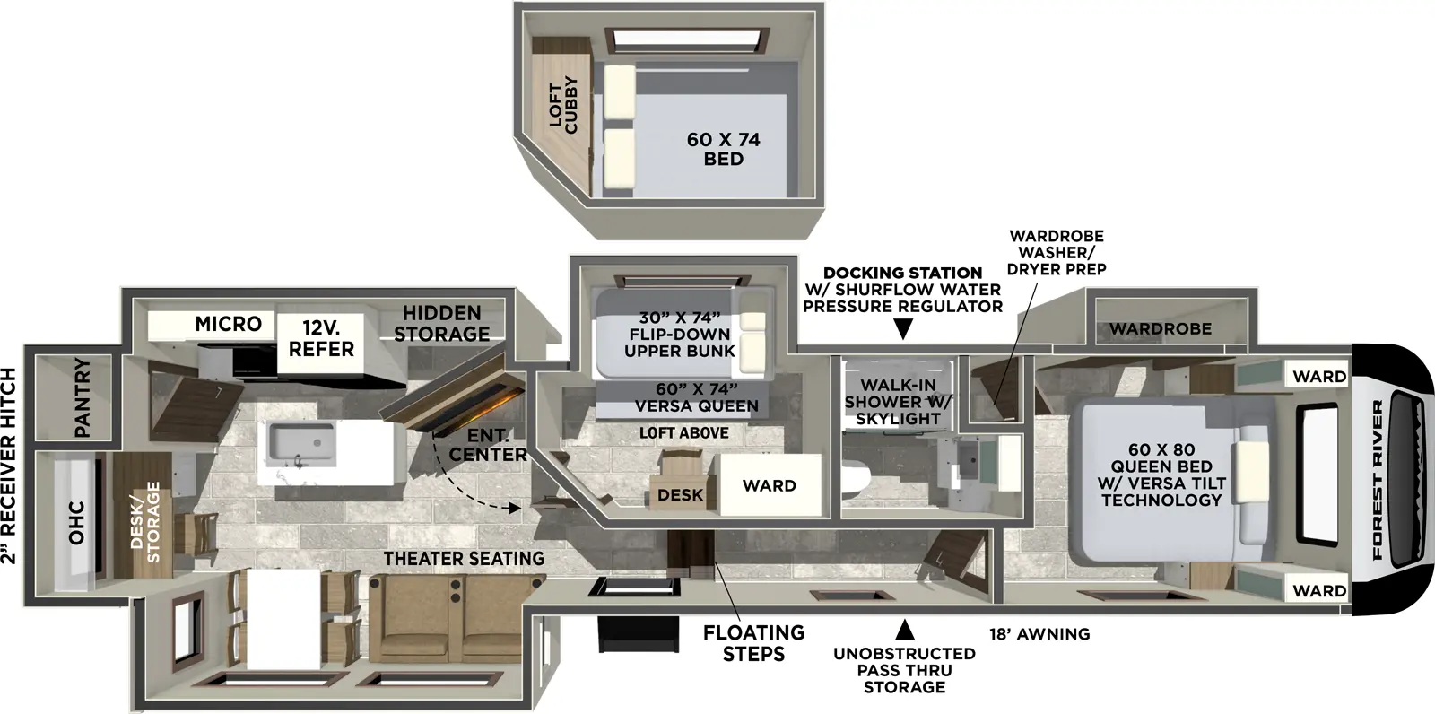 Unit Floorplan
