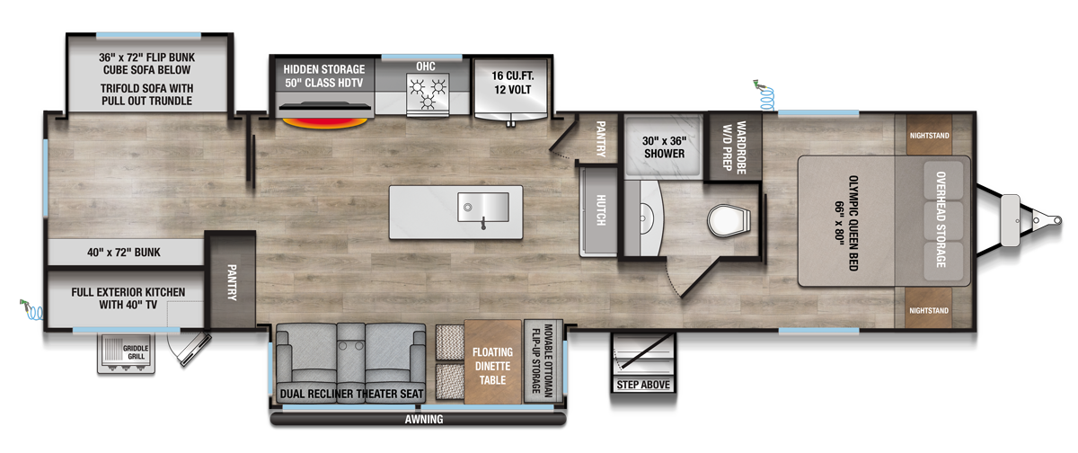 2026 ALLIANCE 333BH - Floorplan 1