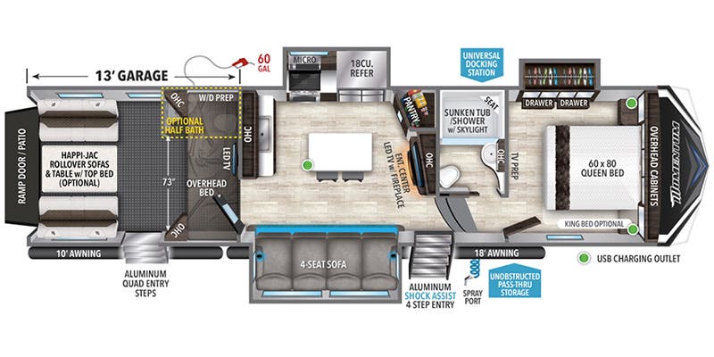 2023 Grand Design Momentum M-Class 349M - Image 2