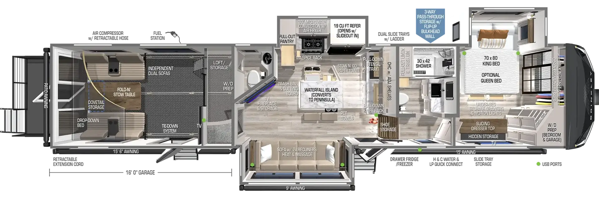 Unit Floorplan