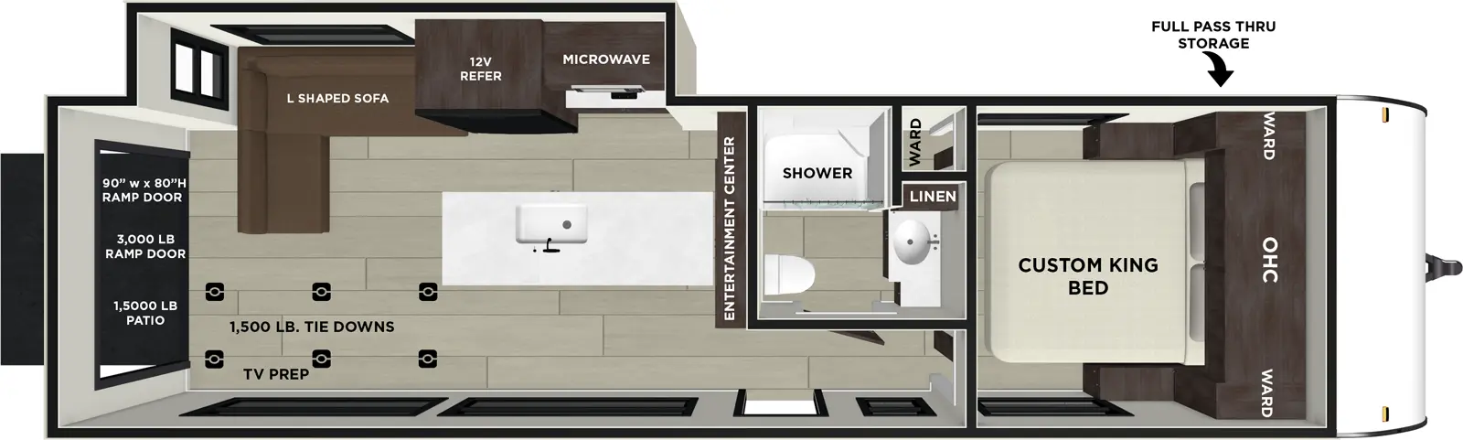 2026 FOREST RIVER 28VC - Floorplan 1