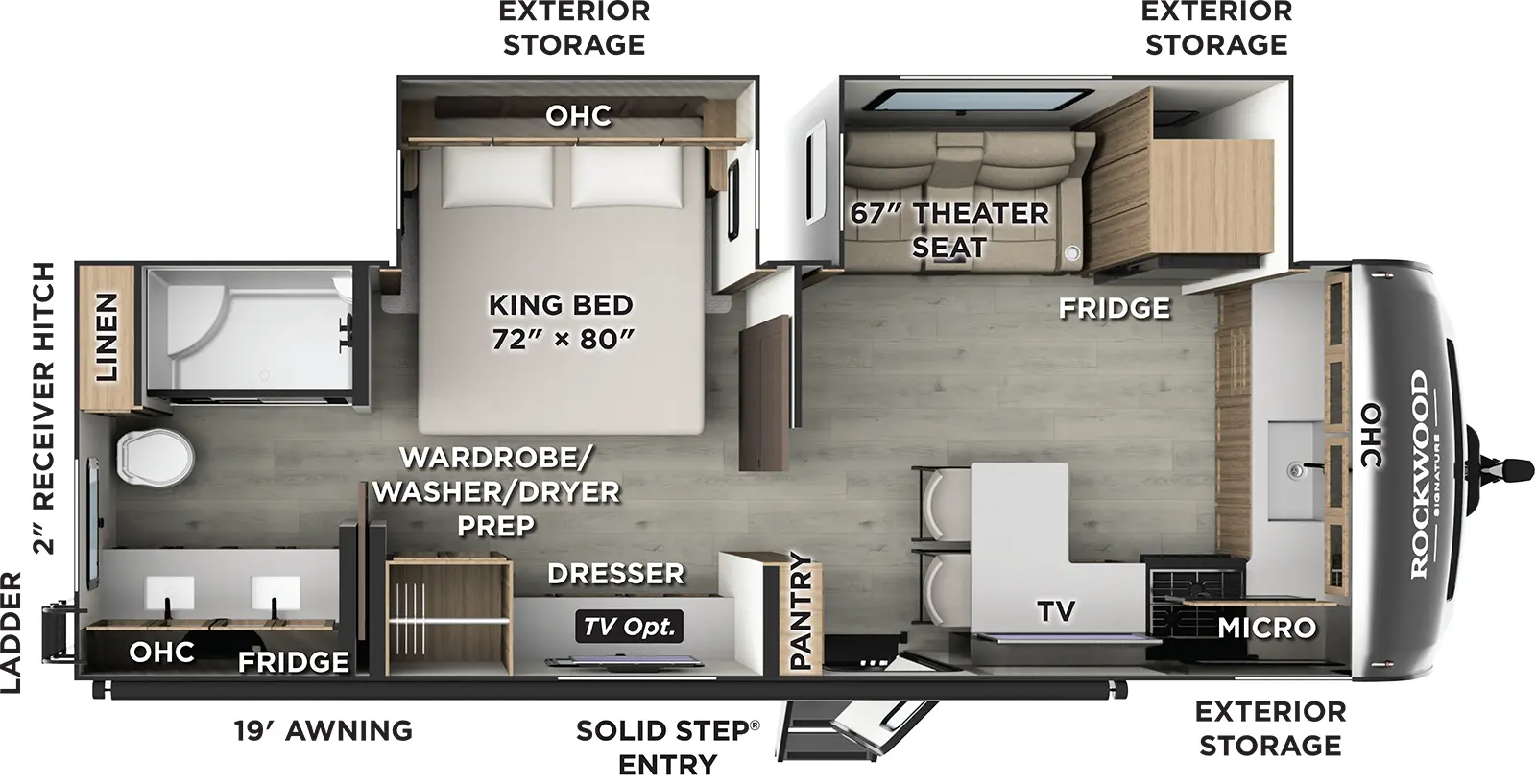 2026 FOREST RIVER 8263MBR - Floorplan 1