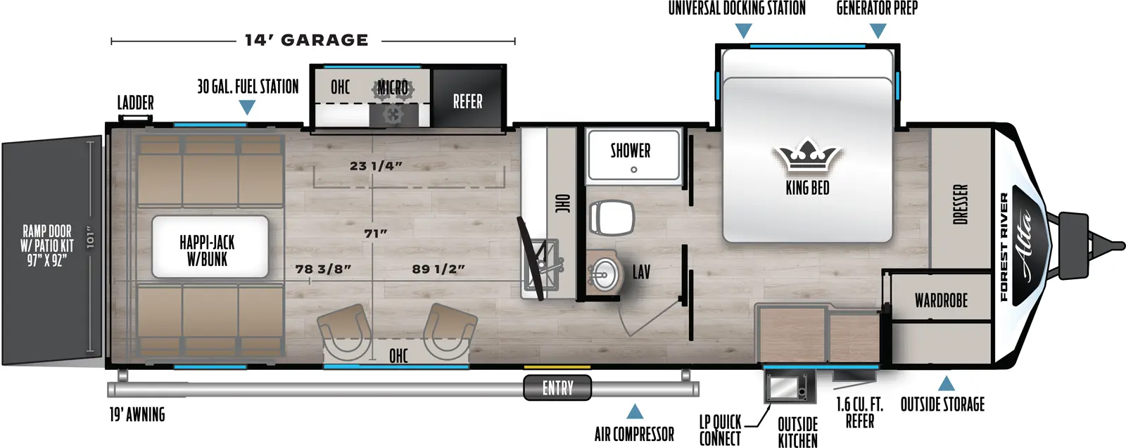 Unit Floorplan