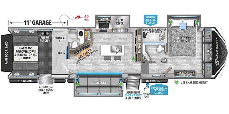 2024 Grand Design Momentum M-Class 351MS - Image 2