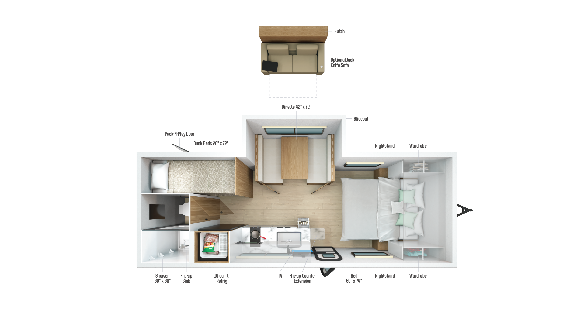 2027 Winnebago Micro Minnie 2200Fbh - Image 2